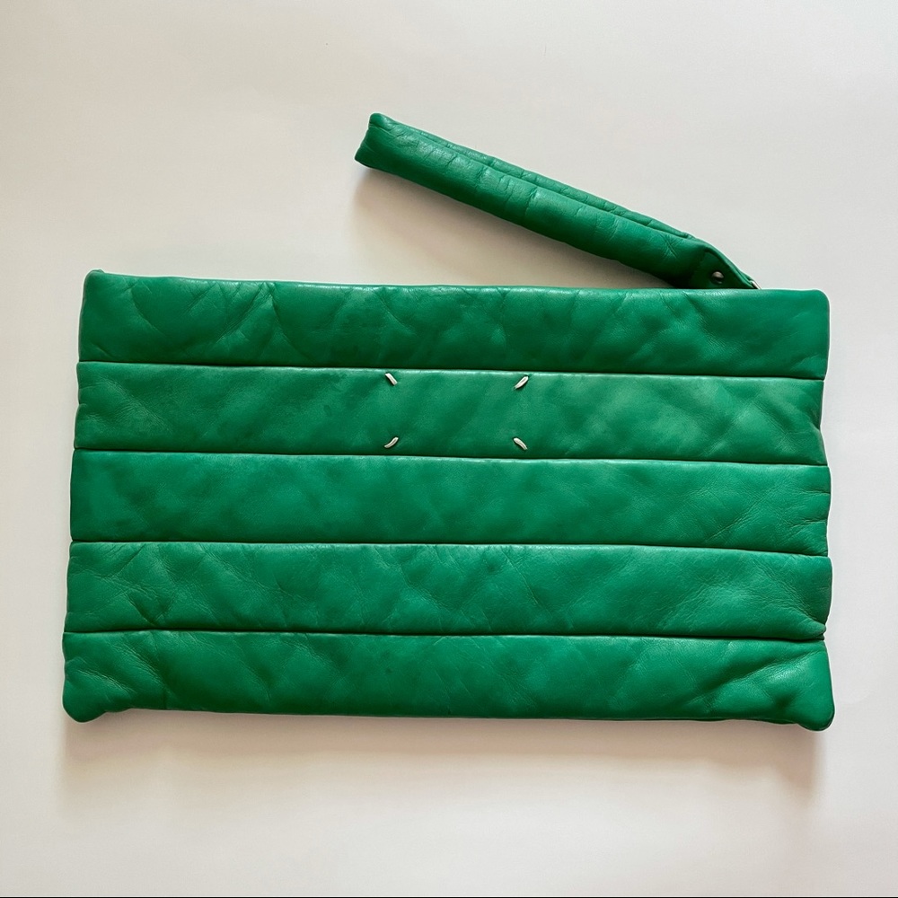 maison martin margiela MM6 leather clutch pouch